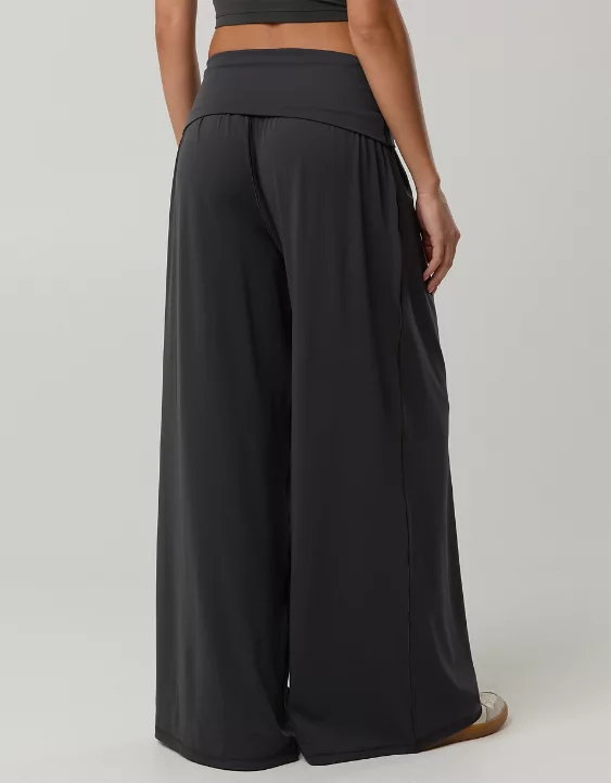OFFLINE By Aerie Real Me Foldover Super Wide Leg Pant - Image 2