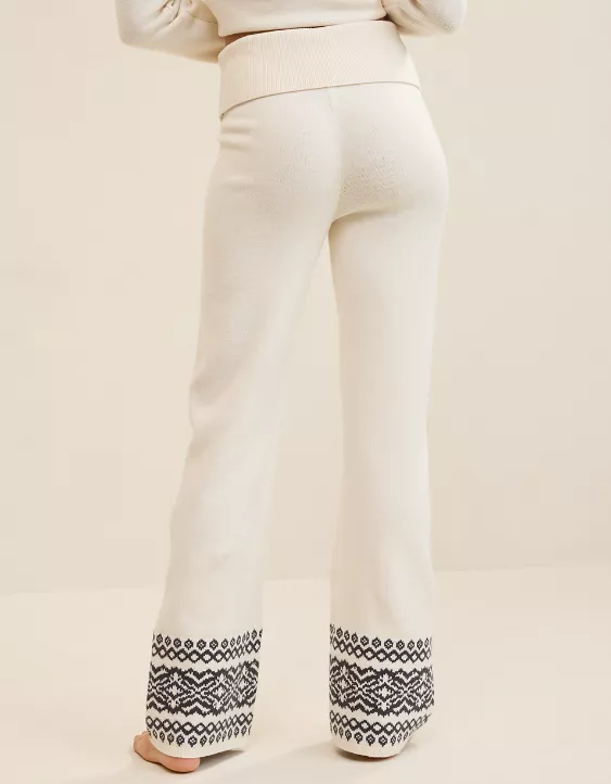 Aerie Late Night Foldover Pant - Image 3
