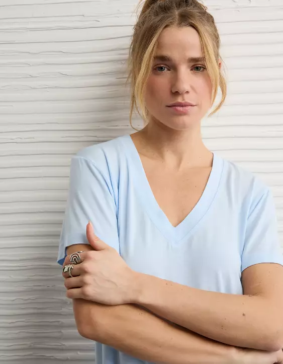 AE Soft & Sexy V-Neck T-Shirt - Image 6