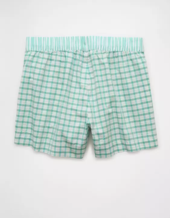 AE Plaid Boxer Sleep Short - Image 4