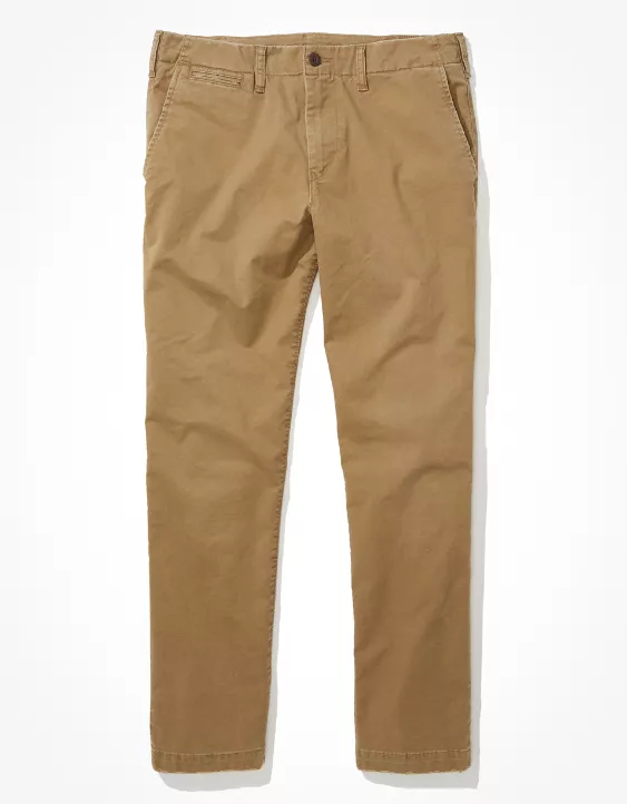 AE Flex Original Straight Lived-In Khaki Pant - Image 4