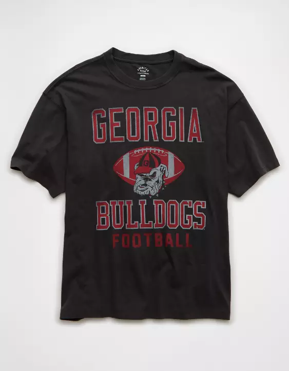 AE Boxy Georgia Bulldogs Graphic T-Shirt - Image 3