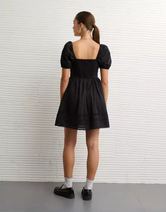 AE Bella Puff Sleeve Mini Dress - Image 2
