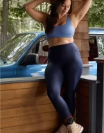 OFFLINE By Aerie Real Me XTRA Rib Foil Legging