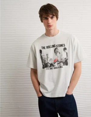 AE Boxy The Rolling Stones Graphic T-Shirt
