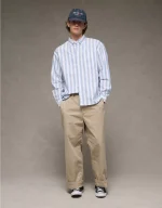 AE Everyday Relaxed Oxford Button-Up Shirt