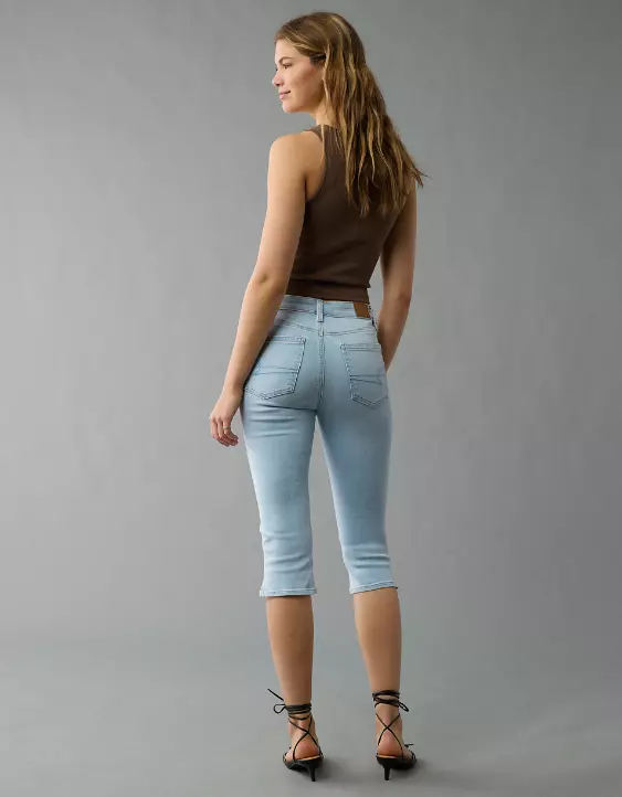 AE Next Level High-Waisted Capri Jean - Image 2