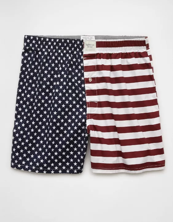 AEO Men's USA Stars & Stripes Stretch Boxer Short - Image 3