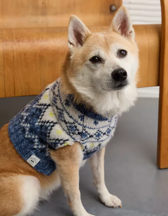 ABO Fairisle Dog Sweater - Image 2