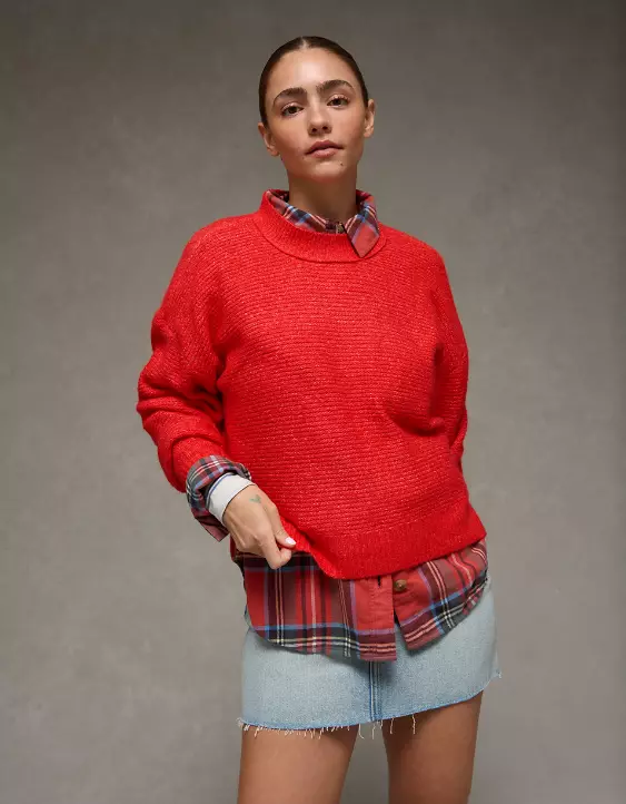 AE Whoa So Soft Crew Neck Sweater - Image 7