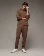 AE 24/7 Textured Fleece Jogger