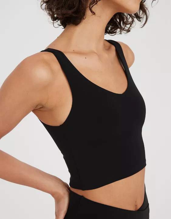 OFFLINE By Aerie Real Me Low Key Longline Sports Bra - Image 5