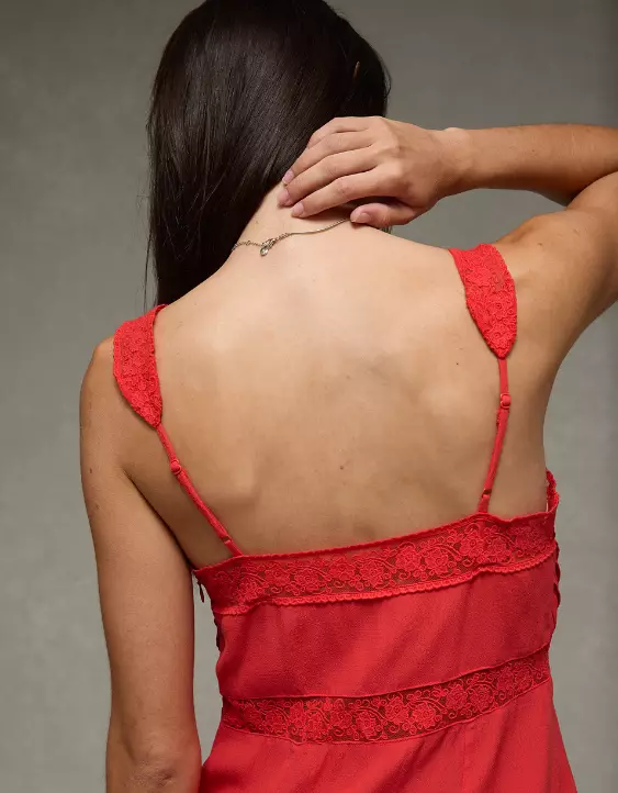 AE Lace Slip Mini Dress - Image 7