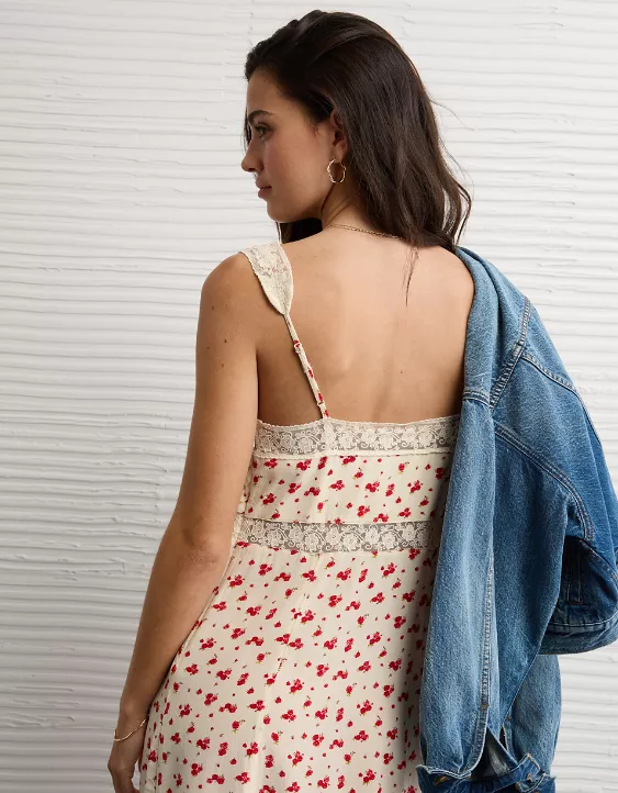 AE Lace Slip Mini Dress - Image 6