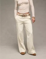 AE Stretch Mid-Rise Ultra Wide-Leg Convertible Trouser