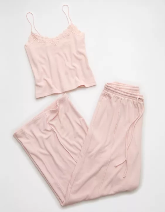 AE Lace Trim Lounge Set - Image 3