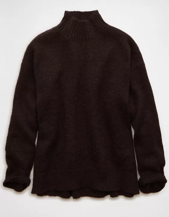AE Oversized Mock Neck Sweater - Image 3