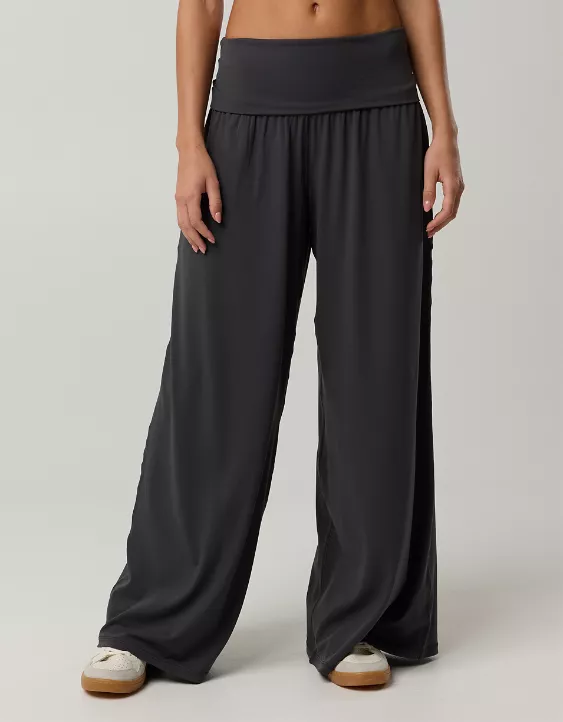 OFFLINE By Aerie Real Me Foldover Super Wide Leg Pant - Image 5