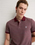 AE Lived-In Slim Fit Pique Polo Shirt