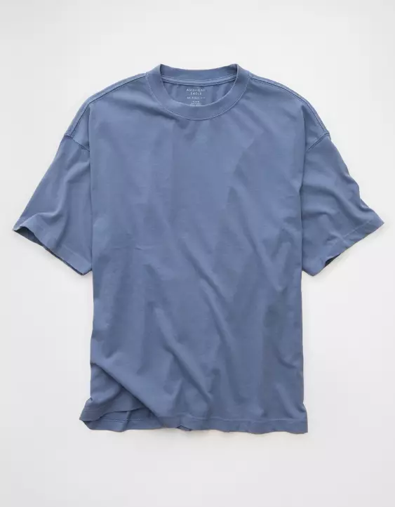 AE Boxy Sueded Jersey T-Shirt - Image 3