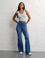 AE Next Level Curvy Super High-Waisted Flare Jean
