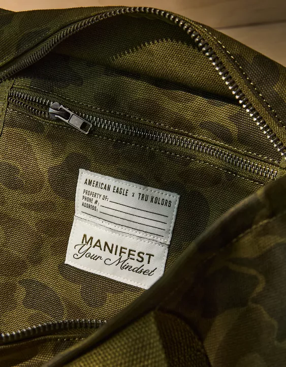 AE x Tru Kolors Camo Canvas Tote Bag - Image 7
