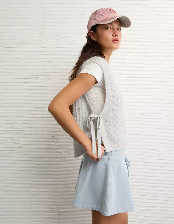 AE Whoa So Soft Side-Tie Vest - Image 6